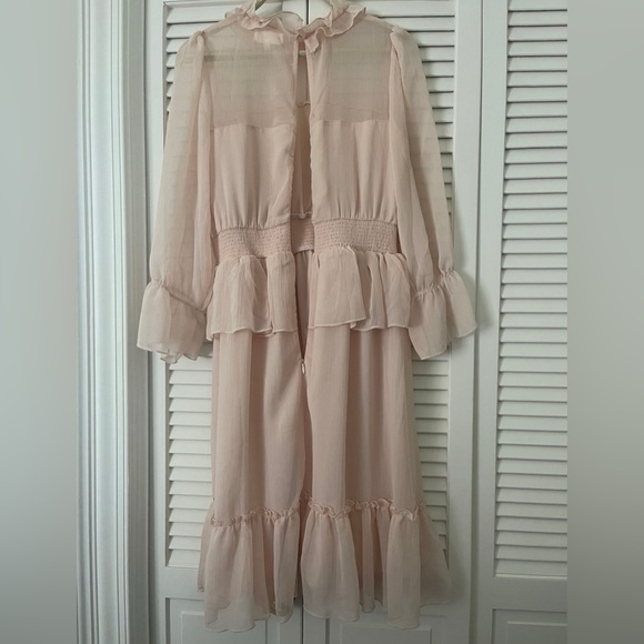 Bohme Light Pink Midi Dress - Picture 4 of 5